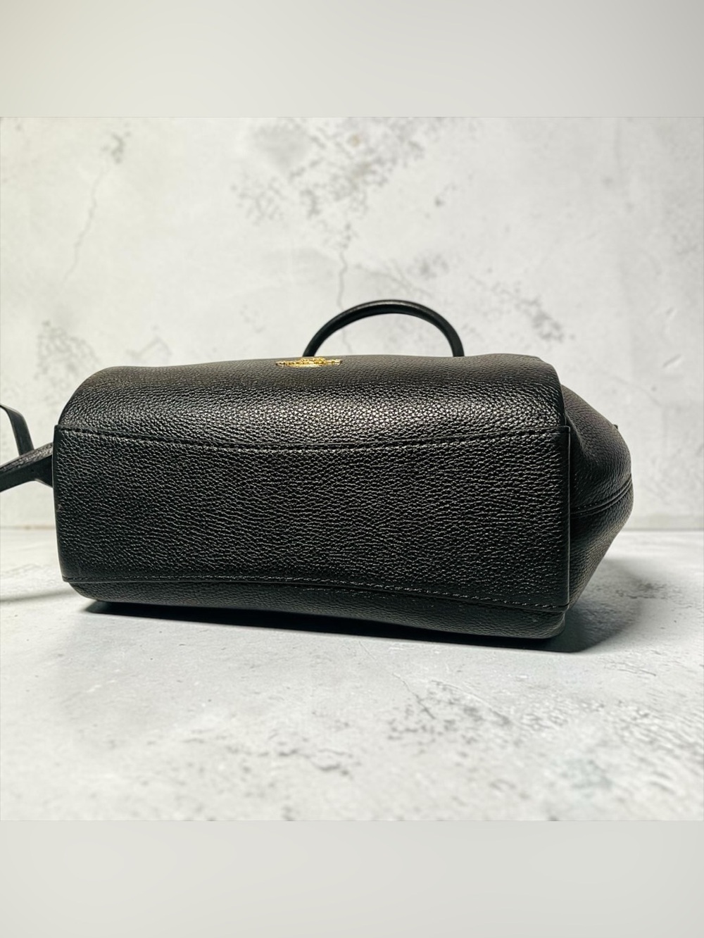 Coach Elise Pebble Leather Satchel - Picture 11 of 12
